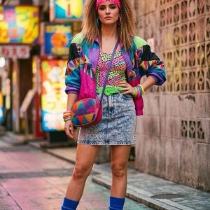 Vintage Multicolor crossbody